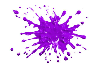 Purple Paint, Slime, Ink, Goop, Splatter Splash Texture PNG Transparent Background