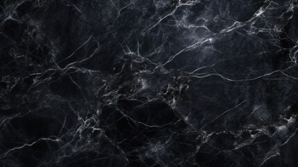 Obraz na płótnie Canvas Feel the coolness of a polished black marble slab beneath your fingertips texture wallpaper background