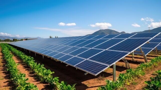 Innovative technologies in renewable energy, such as solar panels, wind turbines, or advanced energy storage systems, aimed at reducing carbon footprint and promoting sustainability