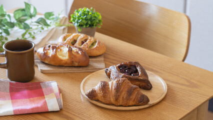 パンとコーヒー