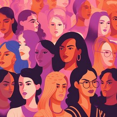 International Women's Day: Diverse Women Coming Together in Solidarity and Support