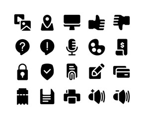 User interface icons