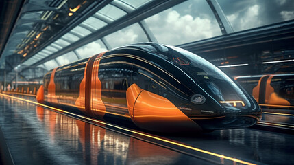 Generative AI, Journey to Tomorrow, Futuristic transportation