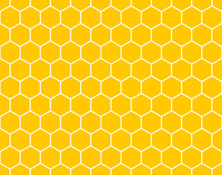 Honeycomb seamless pattern