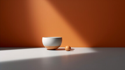 Obraz premium Generative AI, Focus on minimalistic compositions and clean lines