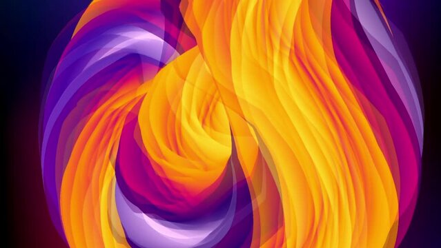 colorful motion background wavy animation