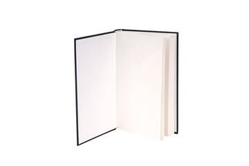 Old book isolated on white background with clipping path.