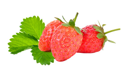 Strawberry on transparent png