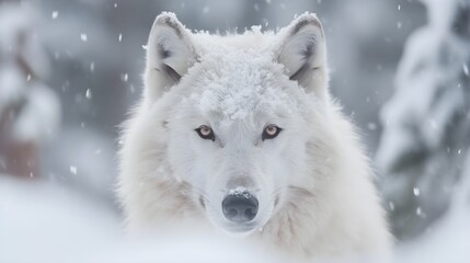 Obraz premium White Wolf