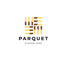 Vector logo parquet for your company
