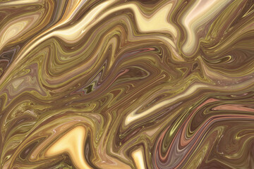 Fototapeta premium Marbled abstract liquid swirl colors pattern background