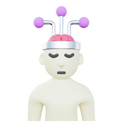 3d Illustration of Cyborg Technology