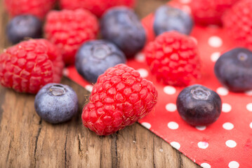 Macaroon on a wooden background