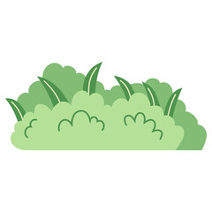 Green grass vector illustration 