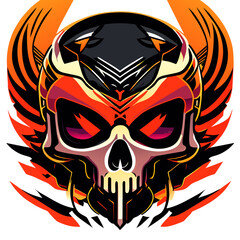 close up, skeleton, bone, colorful, vector, gangster, motorcycle 