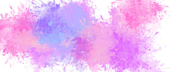 Obraz premium Colorful abstract background with splashes