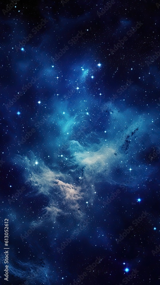 Wall mural galaxy background