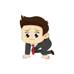 funny cartoon businessman