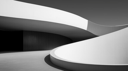 Generative AI, Serenity in Simplicity: Exploring Minimalist Lines and Curves