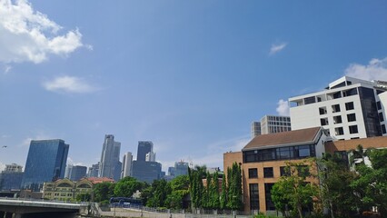 Sunny Day In Boat Quay, Singapore