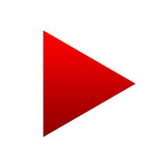 play button for youtube videos player or app