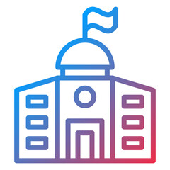 Vector Design Government Icon Style