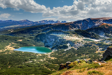 Fototapeta na wymiar Les 7 lacs de Rila Bulgarie