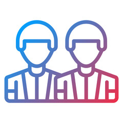 Vector Design Duo Icon Style