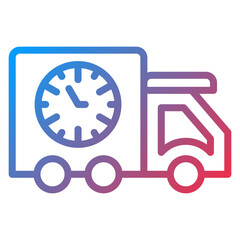 Vector Design Standard Shipping Icon Style