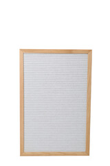 Obraz premium PNG, letter board isolated on white background