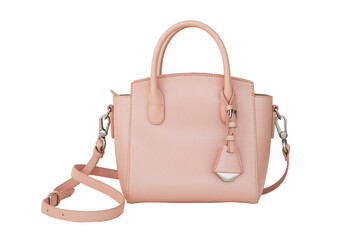 pink hand bag accessories of lifestyle woman relax arrangement flat lay style 
