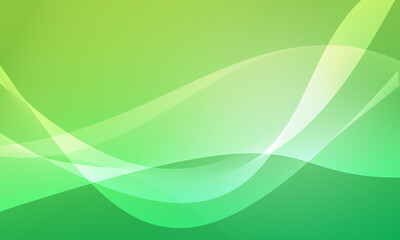 green lines curves wave with soft gradient abstract background