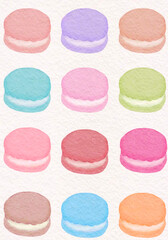 set of colorful macaroons
macaroons 