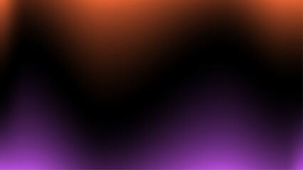 Neon blur glow. Color light overlay. Disco illumination. Defocused blue pink red ultraviolet radiance soft texture on dark black abstract empty space background