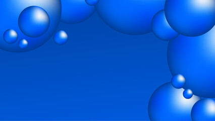 Bright colorful sun and sea bokeh background