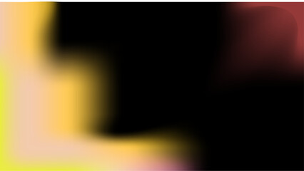 Neon blur glow. Color light overlay. Disco illumination. Defocused blue pink red ultraviolet radiance soft texture on dark black abstract empty space background