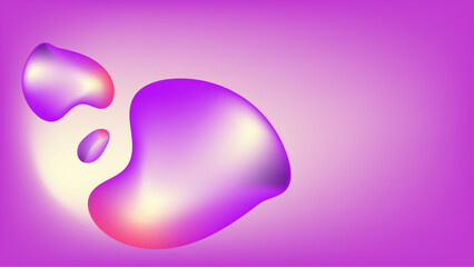 abstract fluid bubble color gradient background. futuristic colorful shapes design