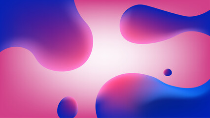 abstract fluid bubble color gradient background. futuristic colorful shapes design