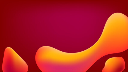 abstract fluid bubble color gradient background. futuristic colorful shapes design