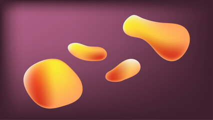 abstract fluid bubble color gradient background. futuristic colorful shapes design
