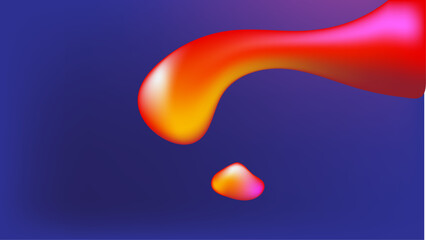 abstract fluid bubble color gradient background. futuristic colorful shapes design
