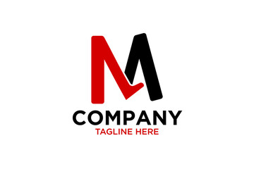  Letter M Kick logo design template element Icon vector © Aris_Creative