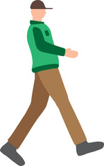 Man Walking Gesture