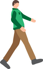 Man Walking Gesture