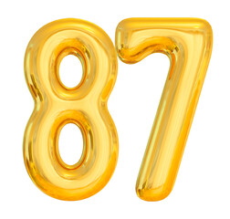 87 Gold Number 