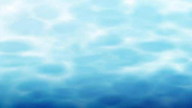 sea surface. Looping video background.
