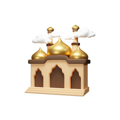 Mosque 3d illustration