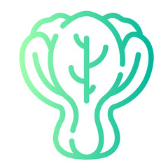 Obraz premium pakcoy Line Gradient Icon