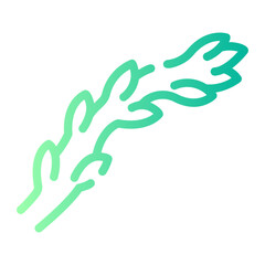 asparagus Line Gradient Icon