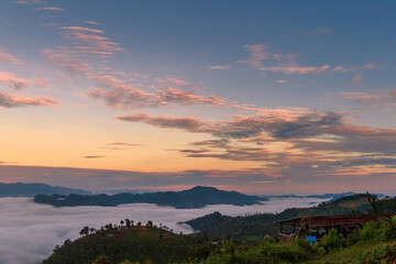 landscape and sky background